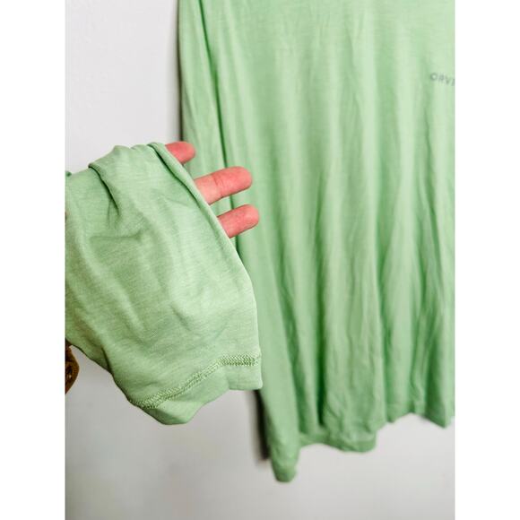 ORVIS Light Green DriCast Longsleeve Crewneck Technical Shirt size XXL - Picture 5 of 8